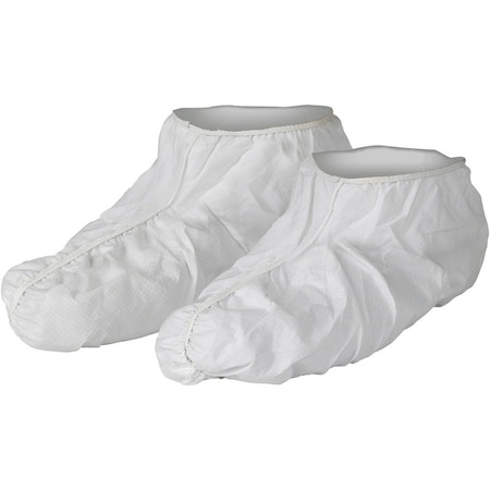 Kleenguard Shoe Covers, Elastic Opening, Universal Size, 7"H, 300/CT, WE, PK100 KCC27000